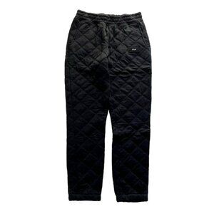RtA Owen Quilted Sweatpants in Black
